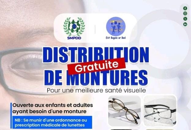 Santé visuelle : la SMPDD lance une campagne solidaire pour faciliter l’accès aux lunettes à Lomé