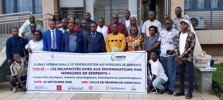 Morsure de serpent : Le Togo renforce ses programmes de prévention et de prise en charge